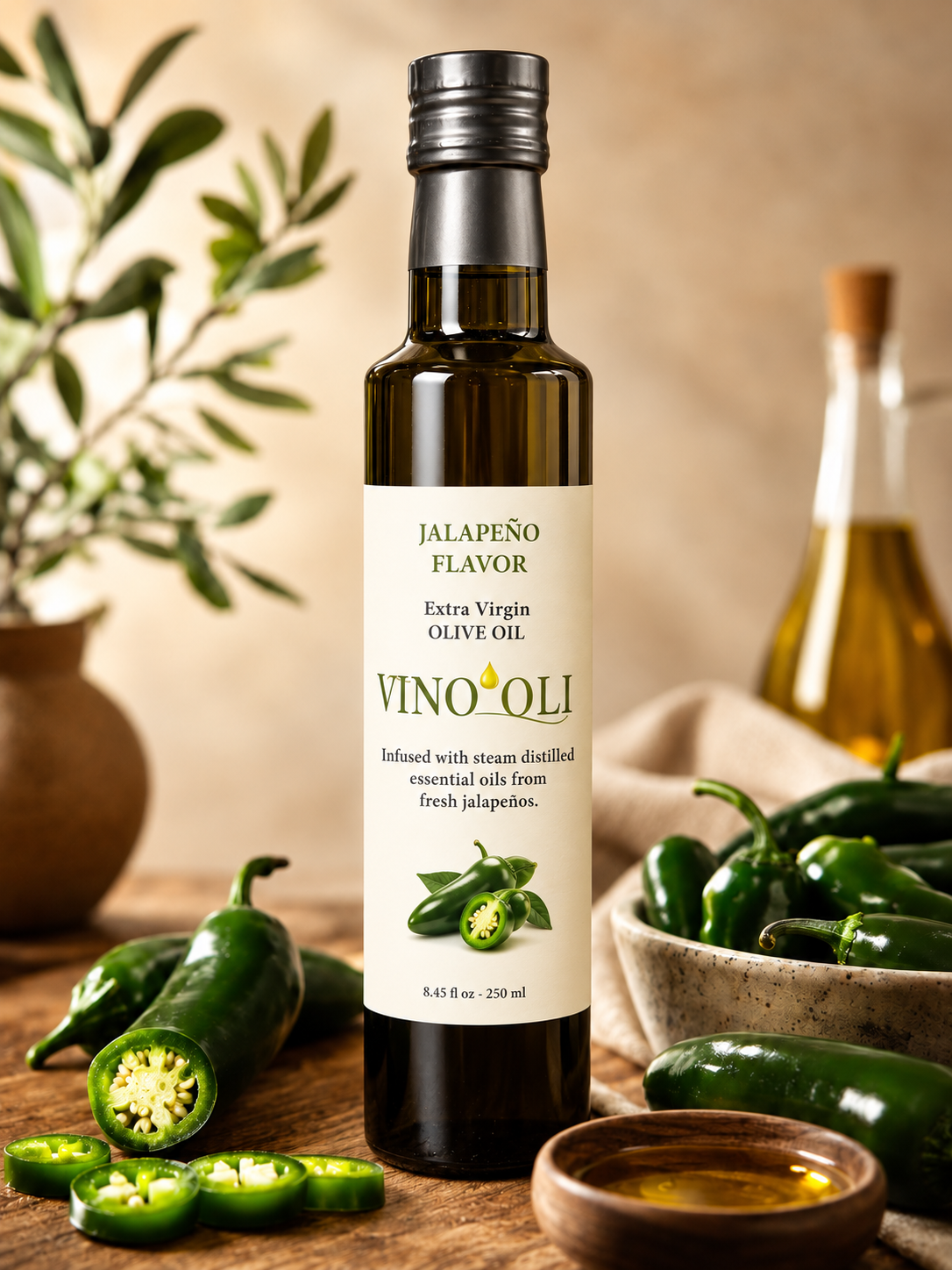 Jalapeño Infused Olive Oil