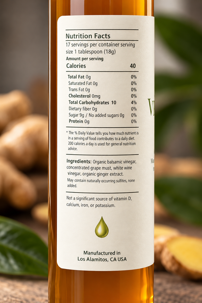 Ginger Balsamic