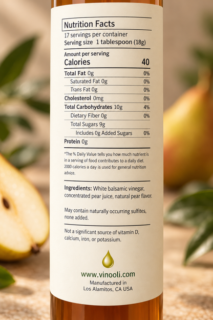 Pear Balsamic
